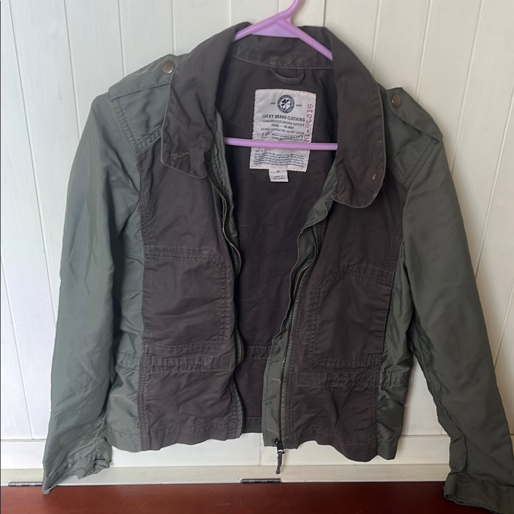 Lucky Brand Two-Tone Jacket